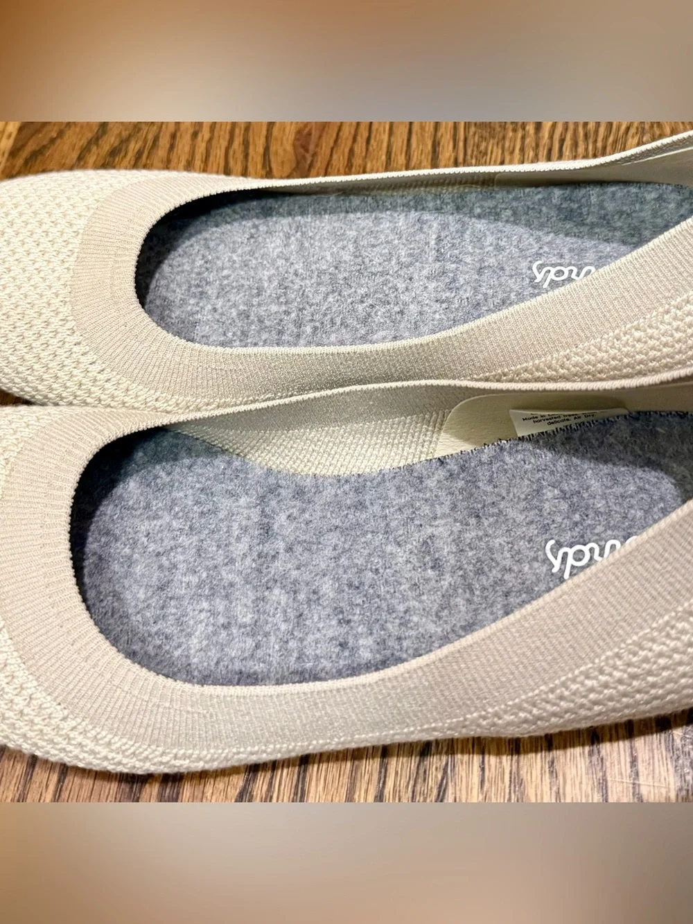 allbirds Women’s Tree Breezer Ballet Flat — Light Beige - Picture 6 of 10